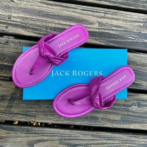 Jack Rogers Purple Sandals